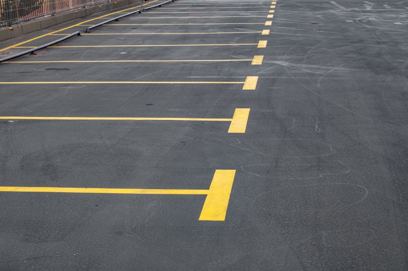 Completed Asphalt Parking Lot