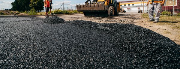 Asphalt Pad Installation in Cypress