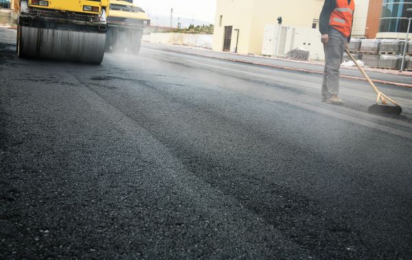 Asphalt Road Installation in Cypress